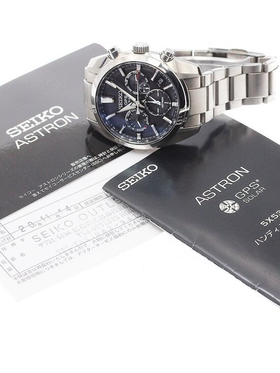 SEIKO Astron SBXC021/5X53-0AJ0 black Dial Solar Powered Radio Men\'s Watch_939765 main image 5